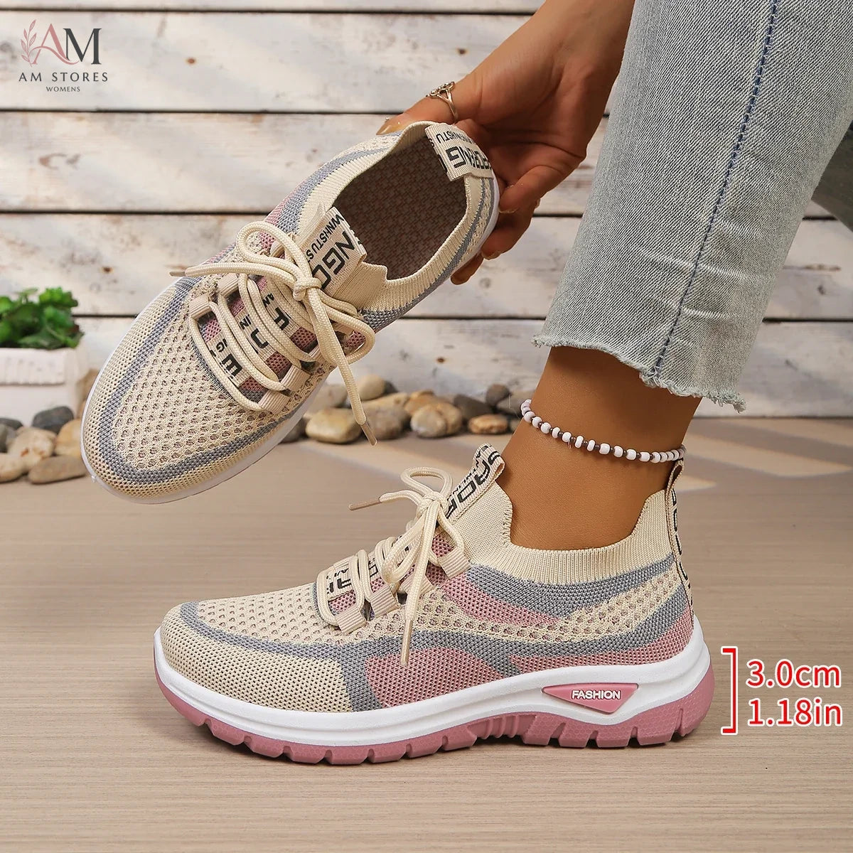 Women's Breathable Casual Shoes - view 1