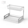 2-Tier Pull-Out Under-Sink Cabinet Organizer