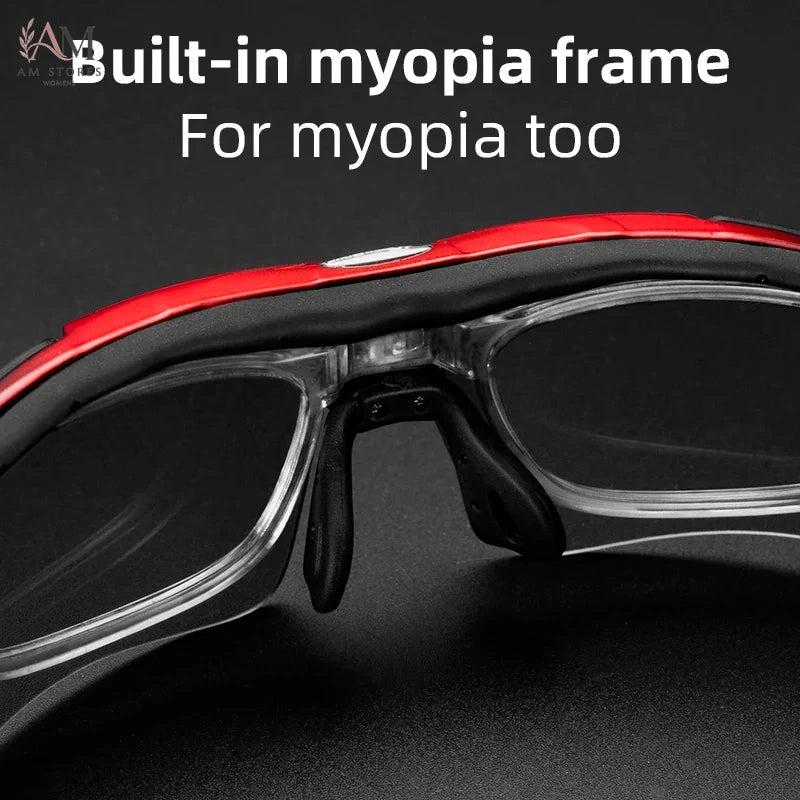 ROCKBROS Unisex Photochromic Cycling Sunglasses UV400 - view 4