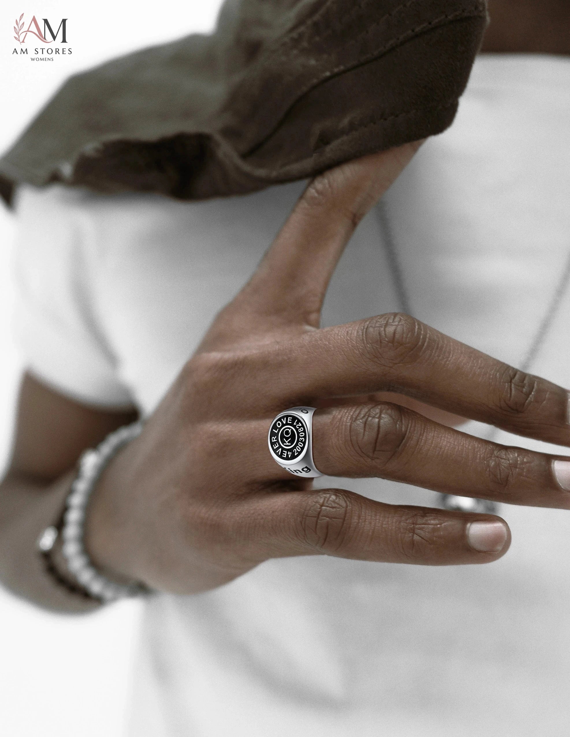 U7 Stainless Steel Men's Ring - view 5