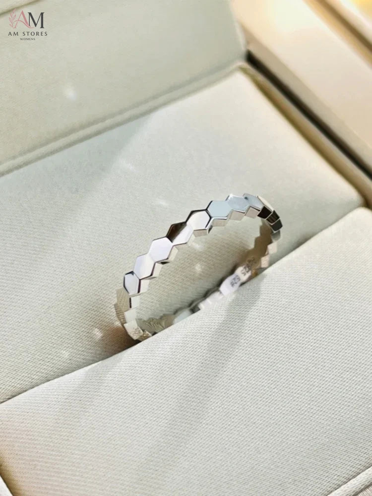 925 Sterling Silver Cubic Zirconia Engagement Wedding Women's Ring - view 10