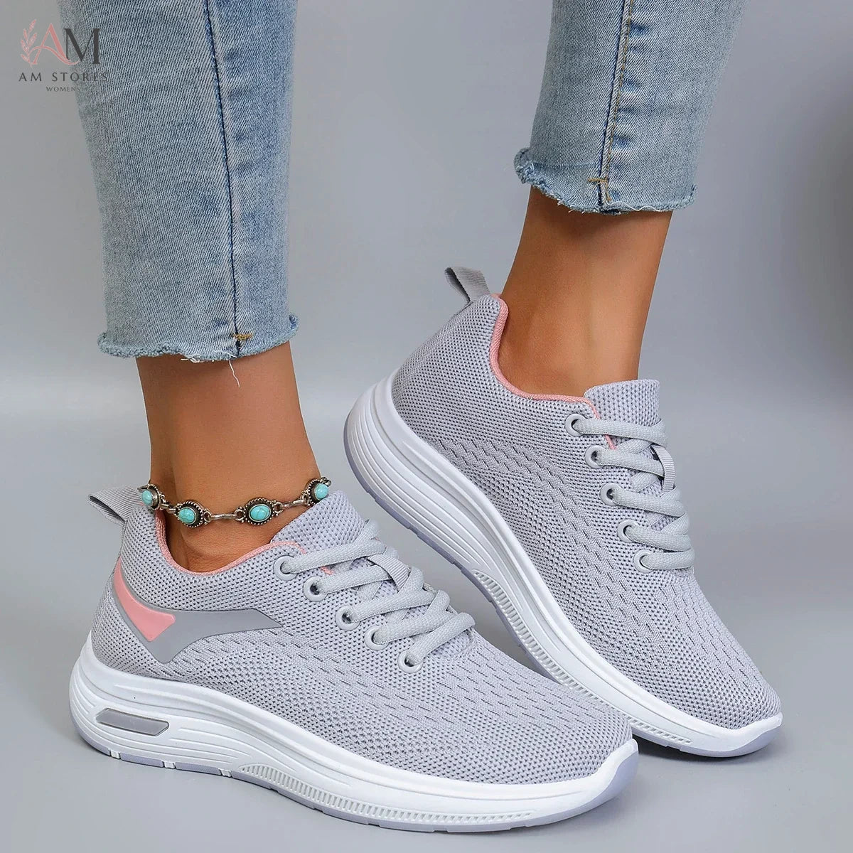 Women's Breathable Casual Sneakers - view 6
