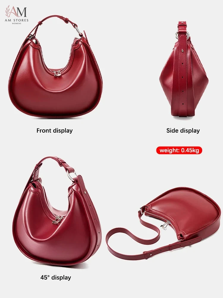 Zency Women's Leather Hobo Bag - view 5