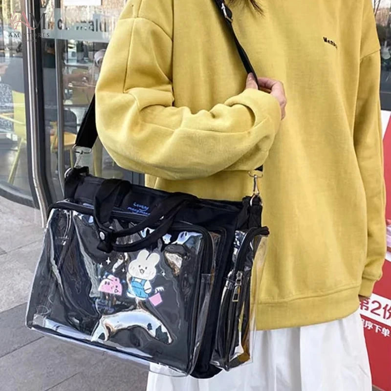 Women's Transparent Crossbody Bag - view 3