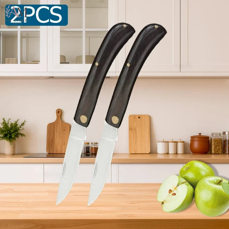 Stainless Steel Folding Fruit Knife - view 9