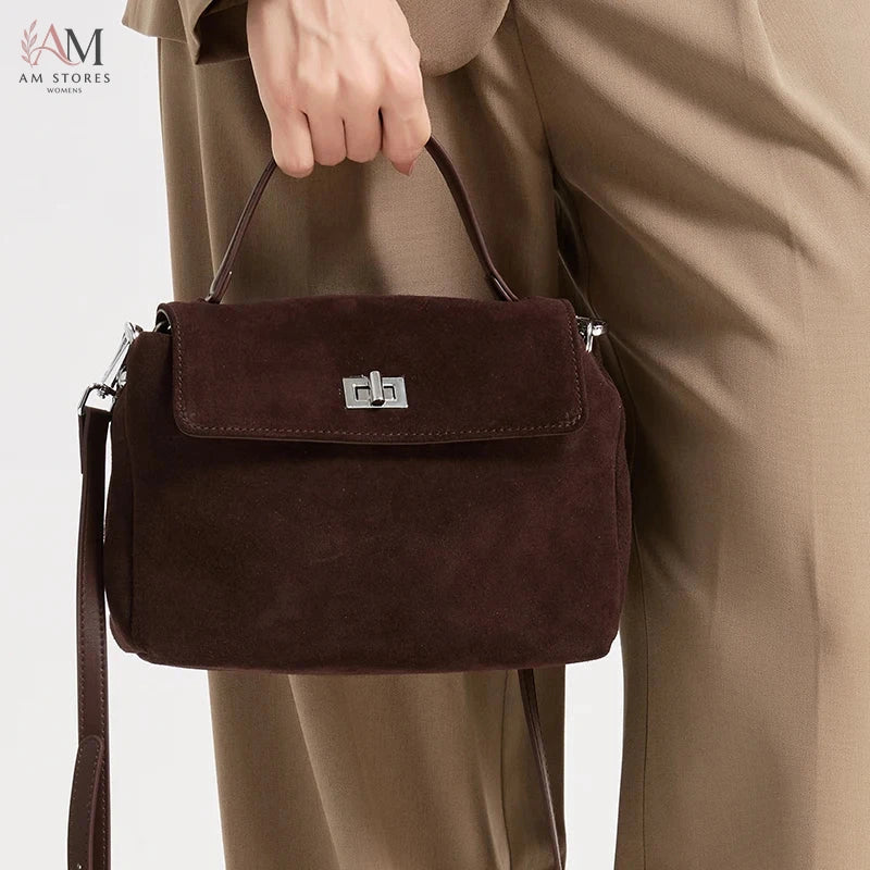 Women's Leather Crossbody Bag - view 1