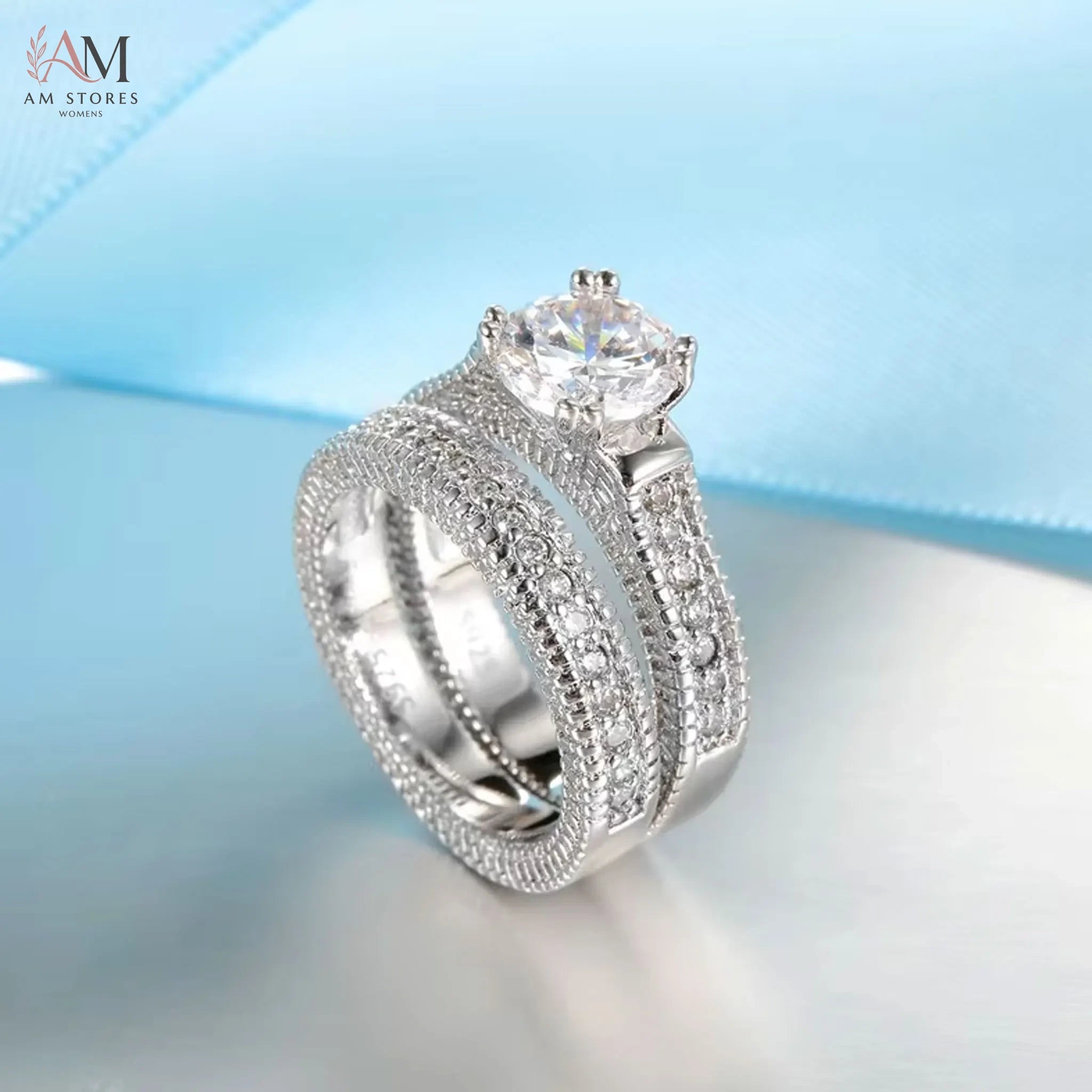 LYEE 925 Sterling Silver Cubic Zirconia Engagement Wedding Women's Ring - view 1