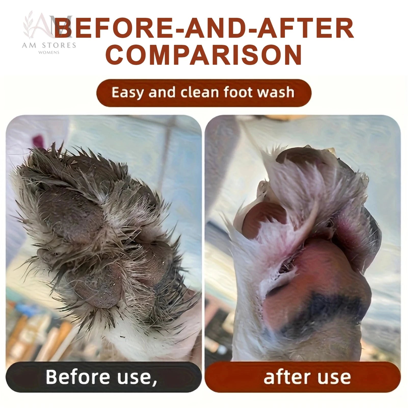 Easy-Clean Pet Paw Washer Cup