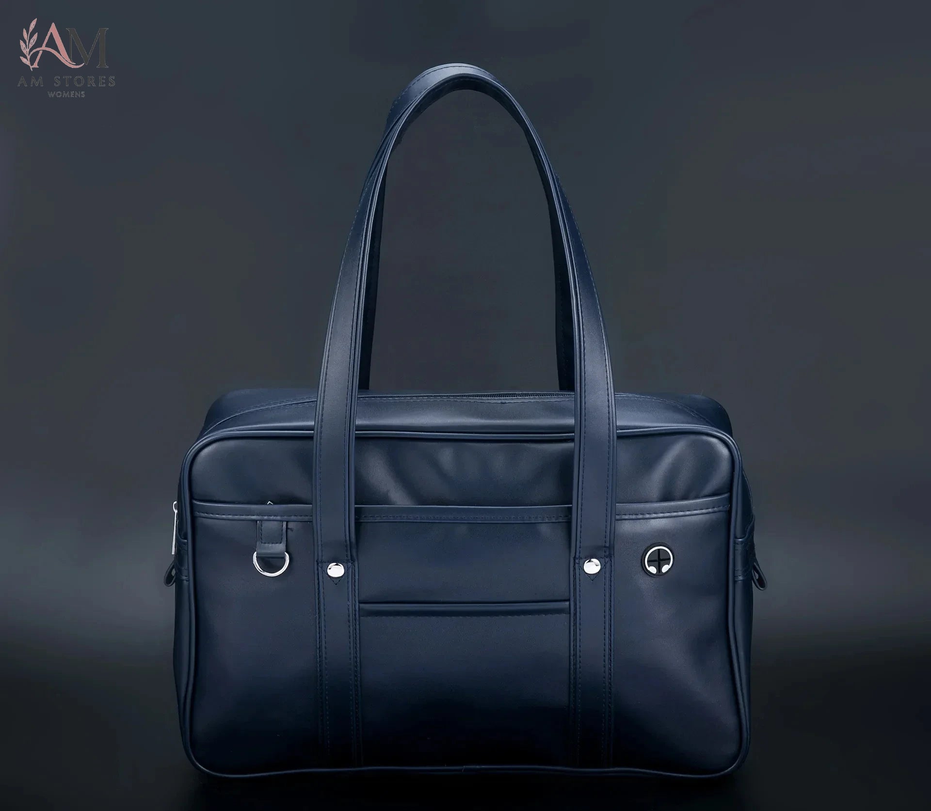 HOMEFISH Women's PU Leather Waterproof Backpack - view 3