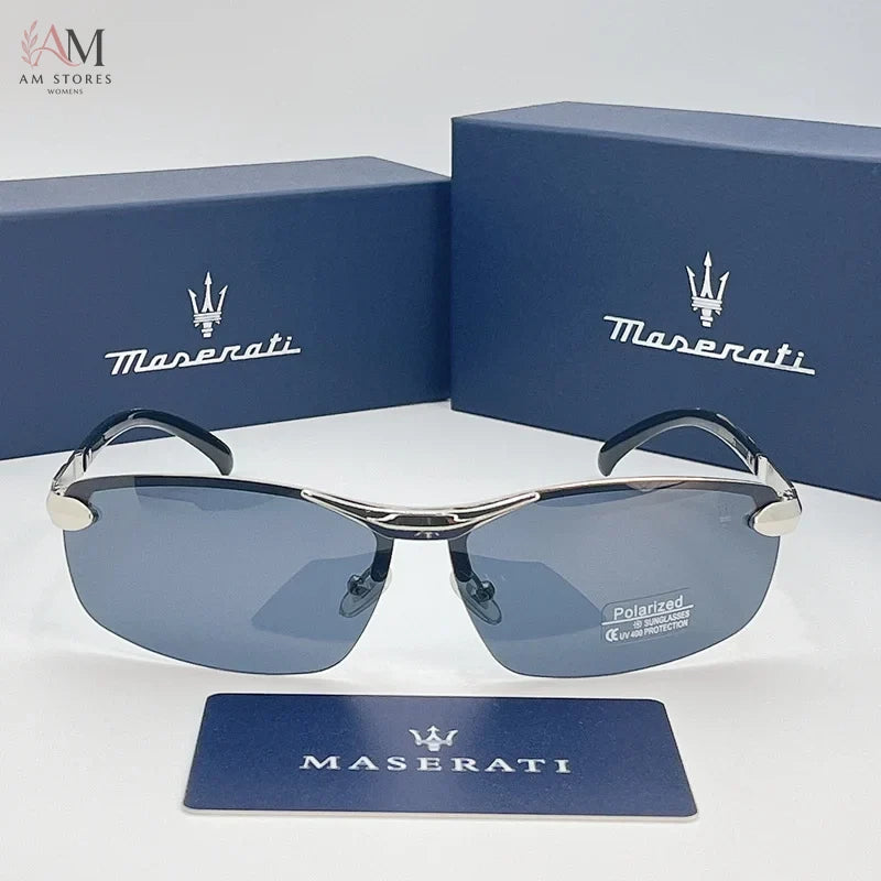 MASERATI Unisex Polarized Driving Sunglasses UV400 - view 2