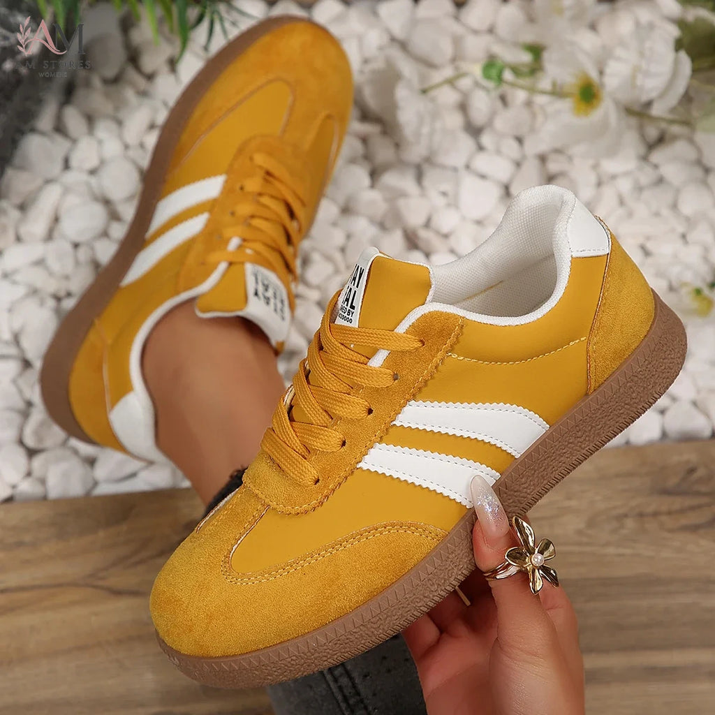 Women's Leather Comfort Outdoor Sneakers - view 4