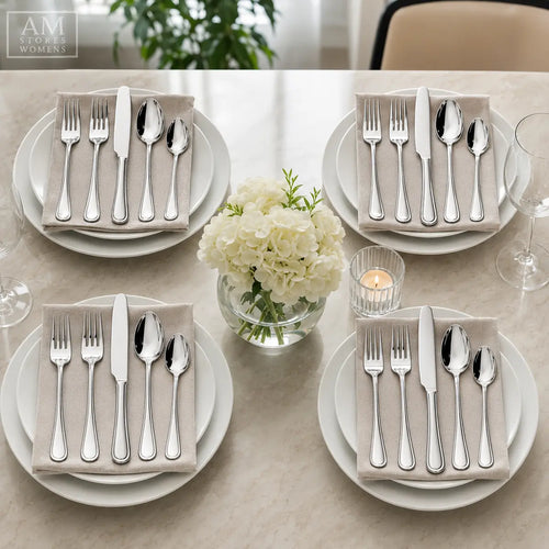 20-Piece Stainless Steel Flatware Set - AM Stores main product image
