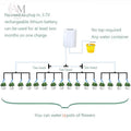 Automatic Drip-Watering Spikes for Potted Plants