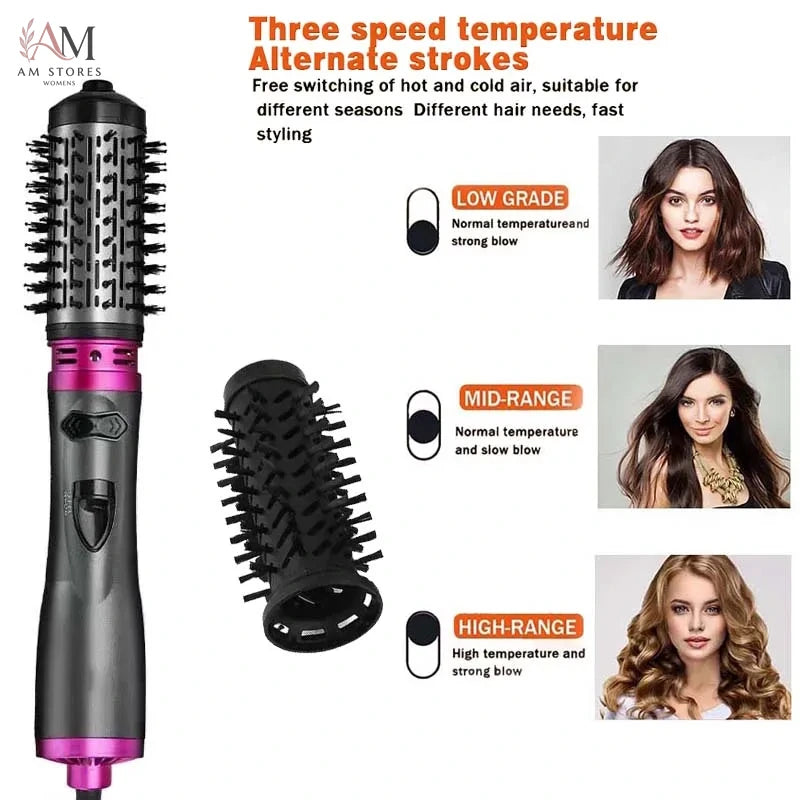 3-in-1 Automatic Rotating Hot Air Brush - view 2