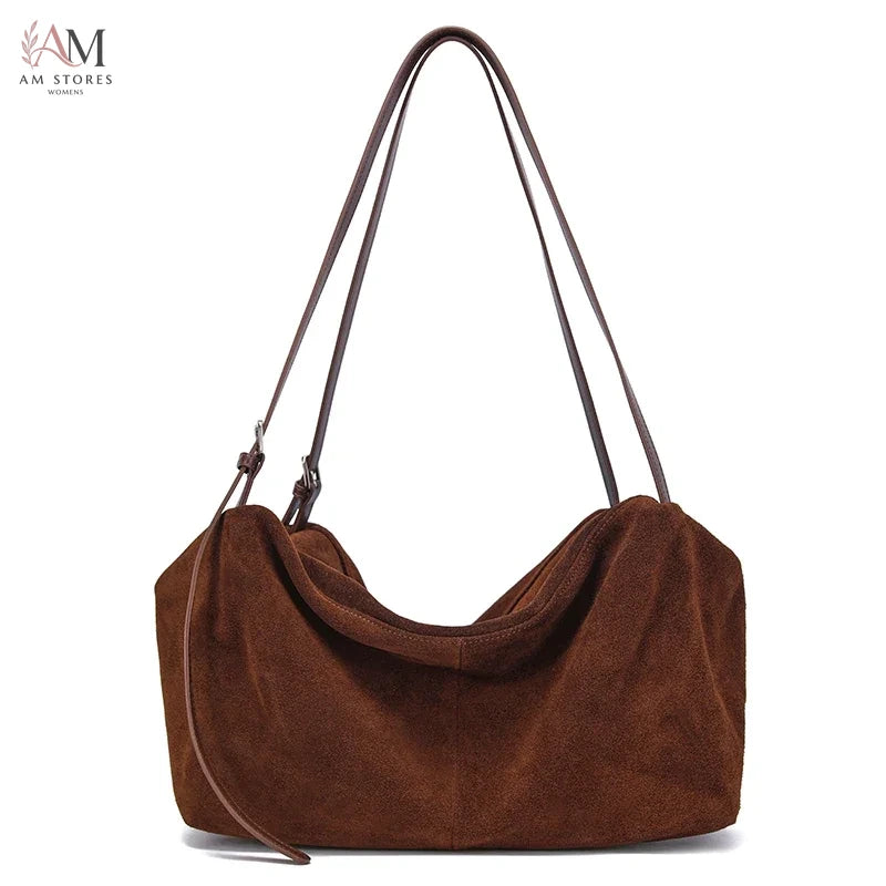 Women's Leather Large-Capacity Tote Bag - view 8
