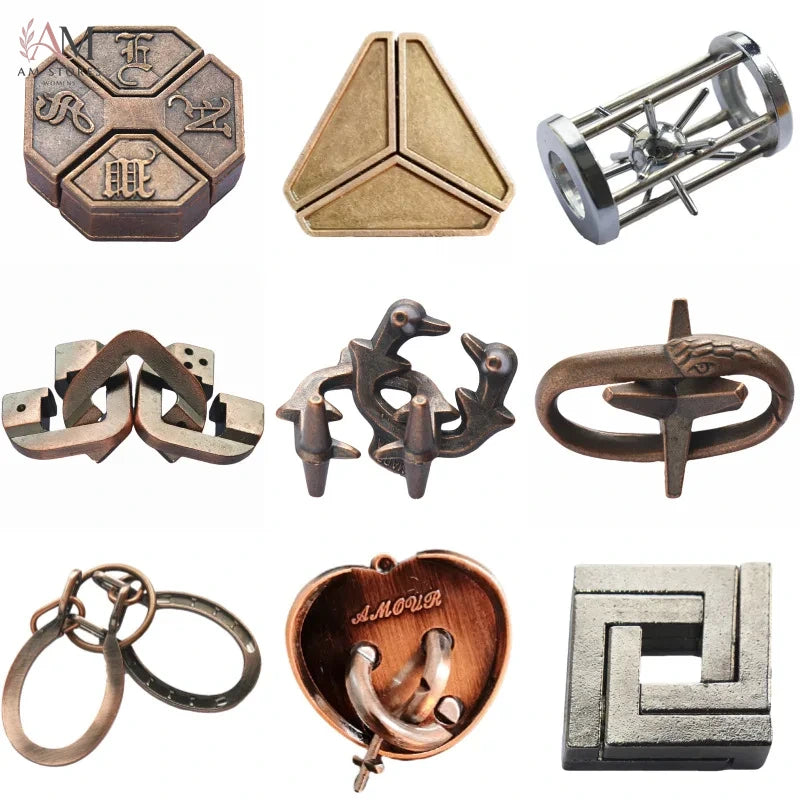 Kids' Educational Metal Brain Teaser - view 1