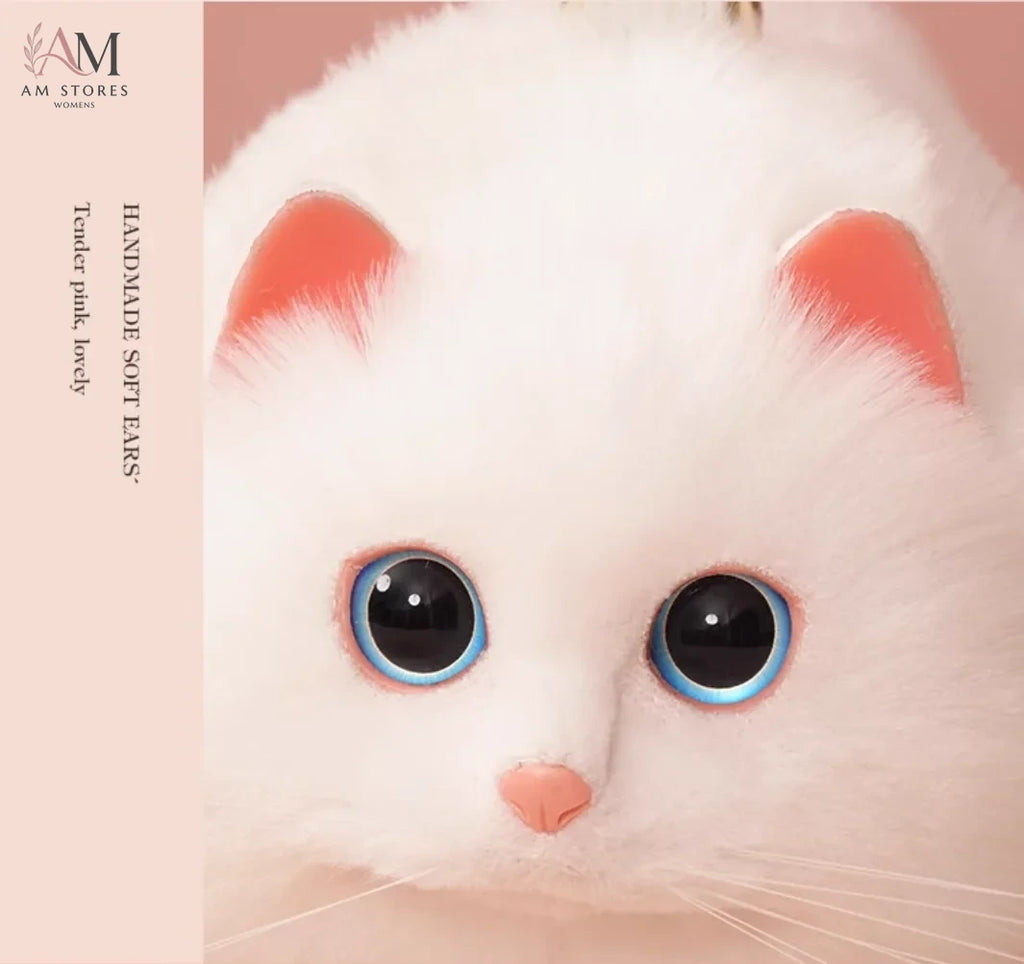 Plush Cat Shoulder Messenger Bag - view 2