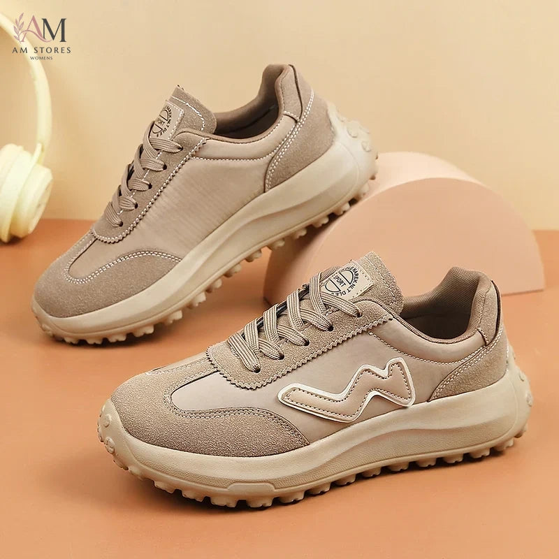 Women's Leather Casual Flats - view 5