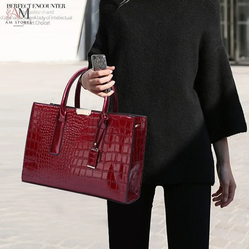 Women's PU Leather Large-Capacity Crossbody Bag - view 3