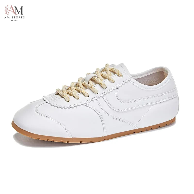 Women's Leather Sneakers - view 9