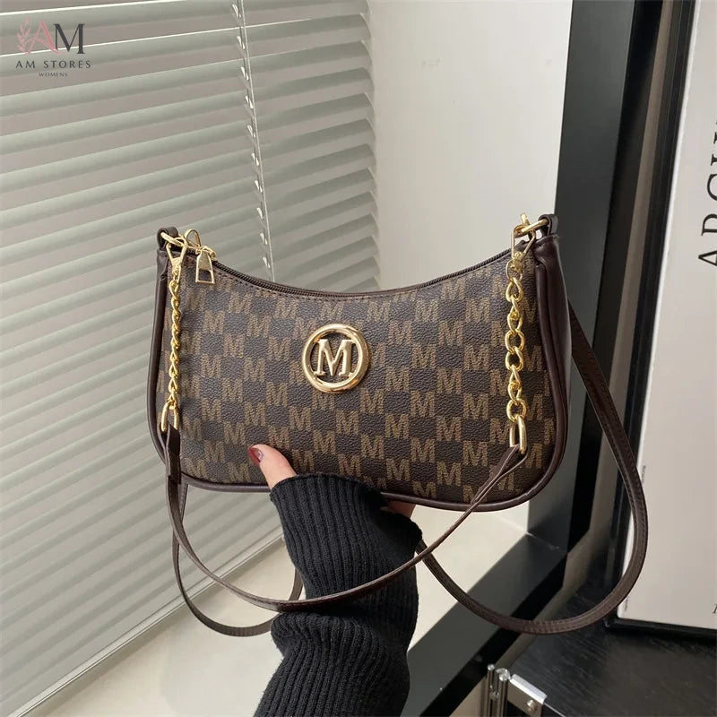 Women's PU Leather Vintage Crossbody Bag - view 1
