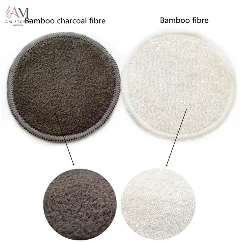 12-Piece Reusable Bamboo Makeup Remover Pads - view 4