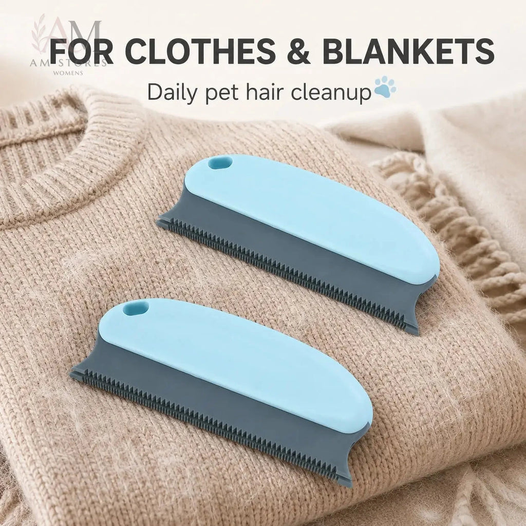 2-Piece Pet Hair Remover Brush Set