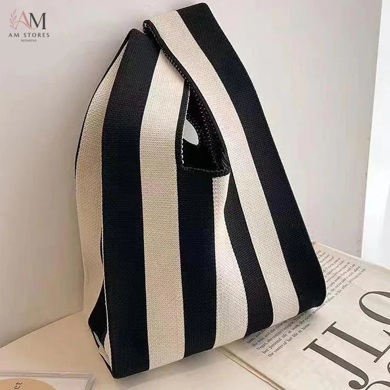 Women's Handwoven Mini Button Handbag - view 8