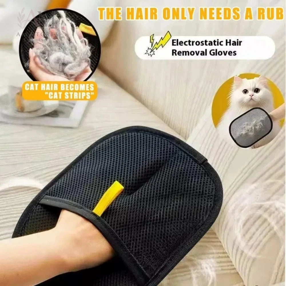 Double-Sided Pet Hair Remover Brush