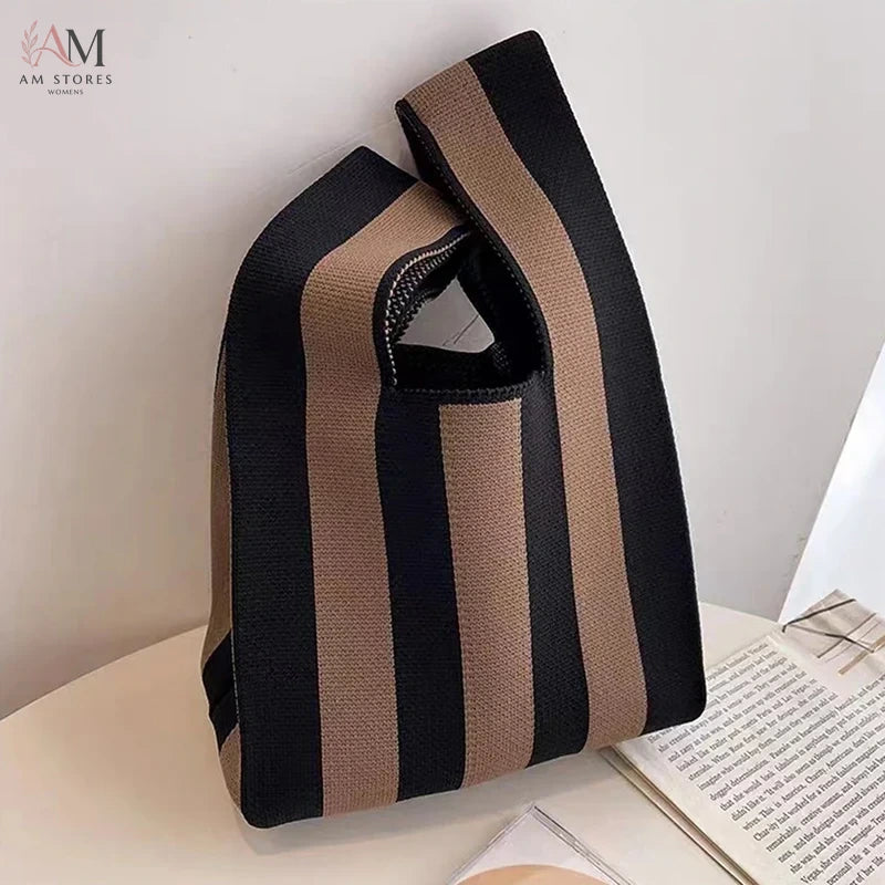 Women's Handwoven Mini Button Handbag - view 7