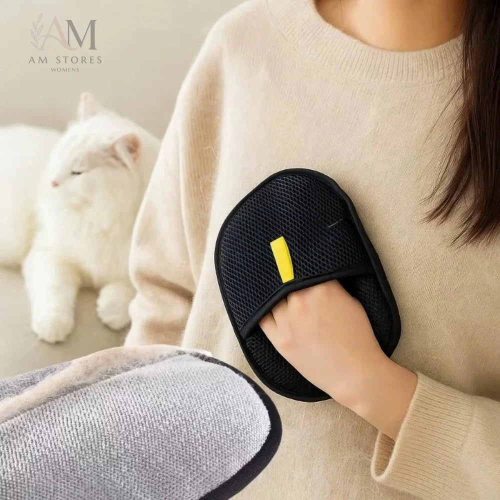Double-Sided Pet Hair Remover Brush