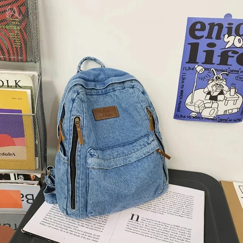 Denim Women's Large-Capacity Bag - view 5