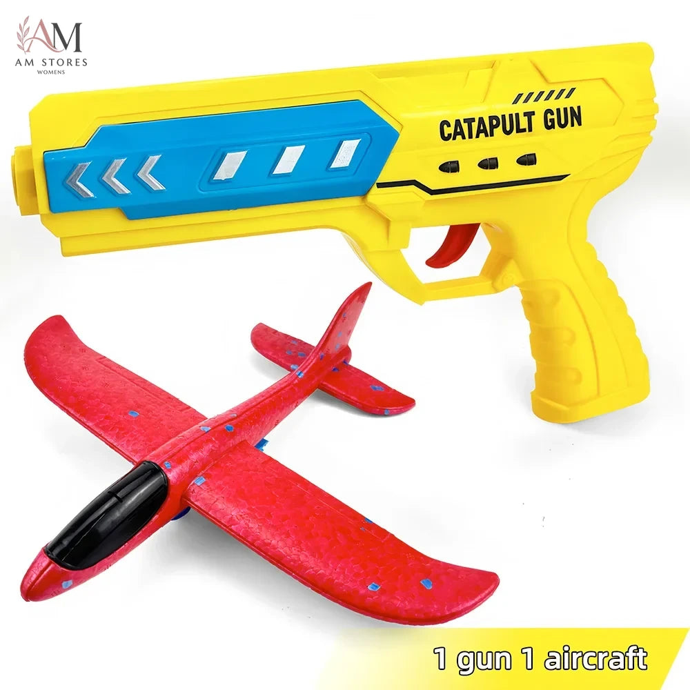 Kids' Catapult Planes Foam Gliders Parent-Child Outdoor Shooting Flying Toys - view 13