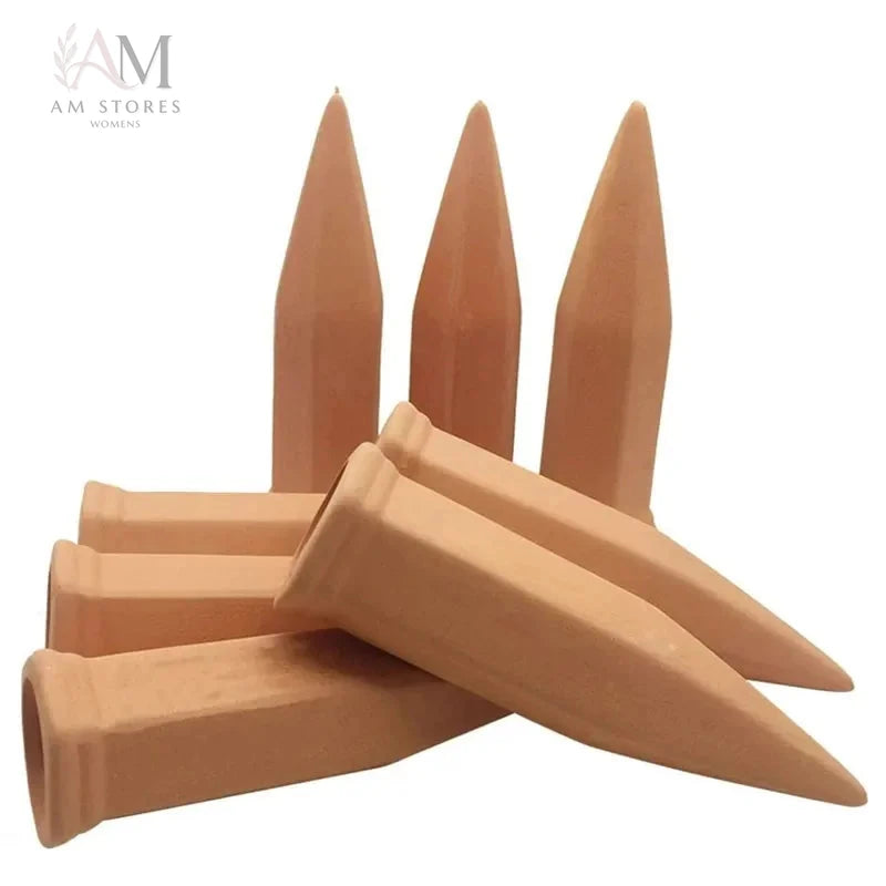Terracotta Self-Watering Plant Stakes – 2 Pack