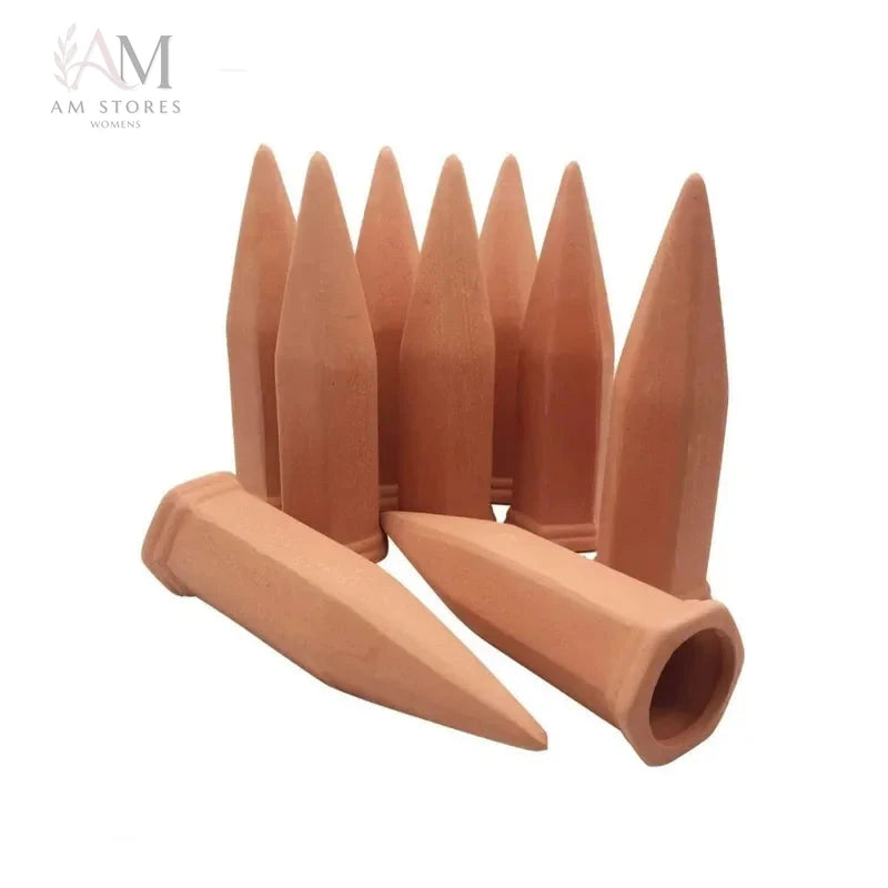 Terracotta Self-Watering Plant Stakes – 2 Pack