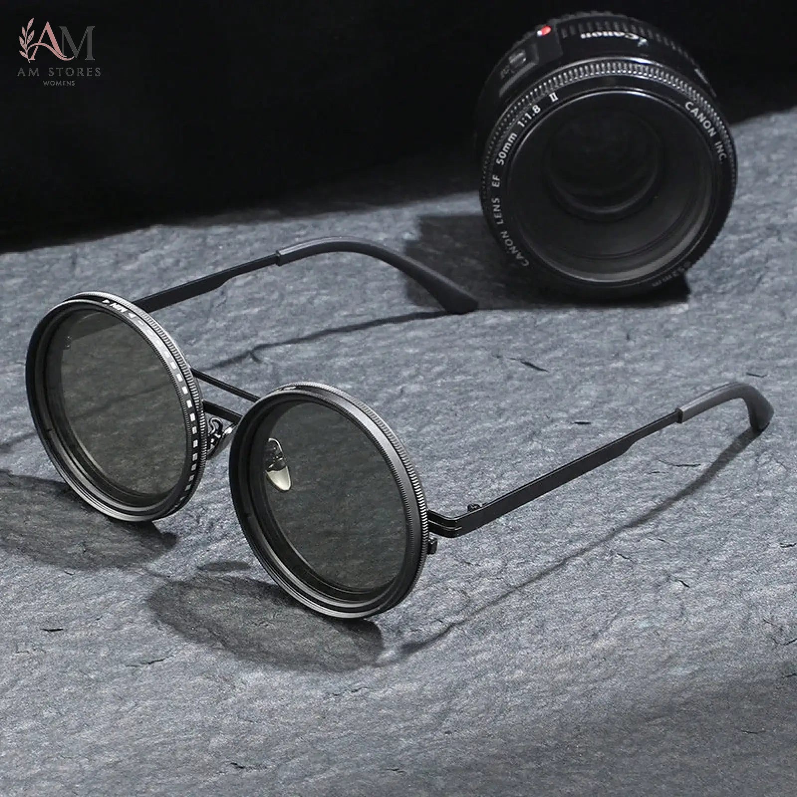 Unisex Vintage Polarized Cycling ND9 Sunglasses - view 4