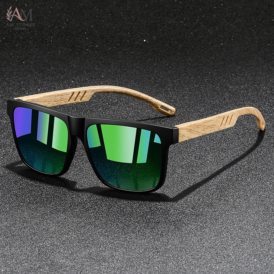 Unisex Vintage Square Driving Sunglasses UV400 - view 1