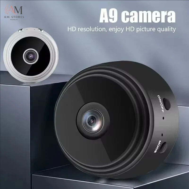 A9 1080P Wi-Fi Wireless Mini Security Camera with Remote Access - view 2