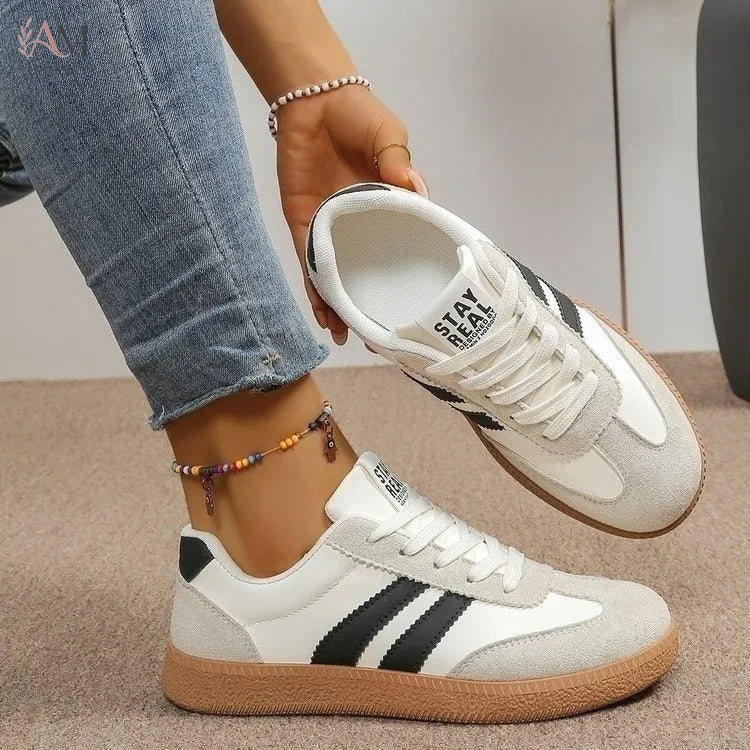 Women's Leather Comfort Outdoor Sneakers - view 8