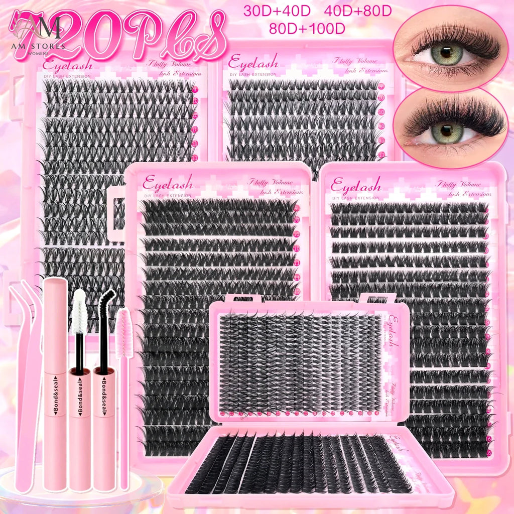 DIY False Eyelashes - view 1