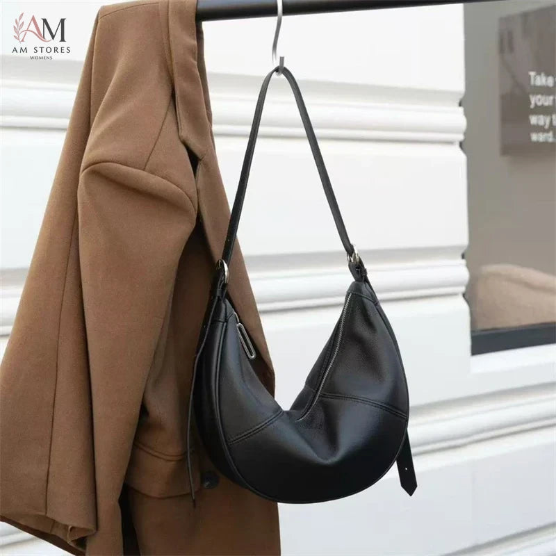 BURMINSA Women's Leather Work Crossbody Bag - view 7