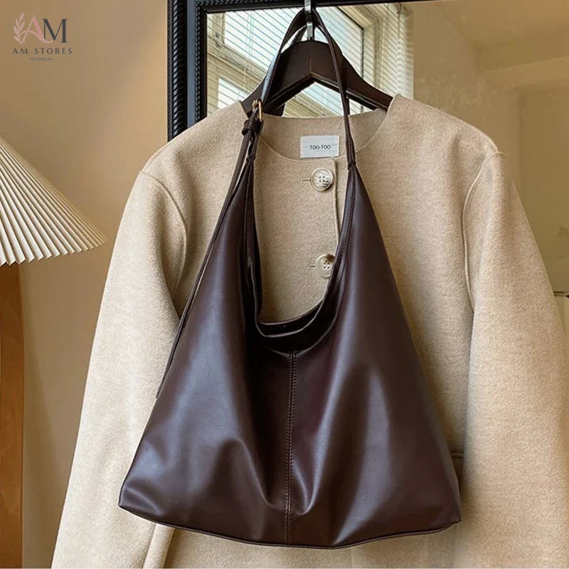 Women's PU Leather Large-Capacity Shoulder Bag - view 10