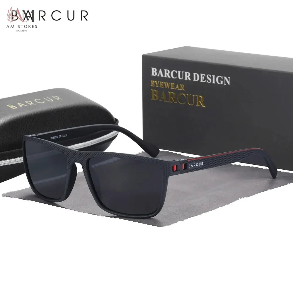 BARCUR Unisex Polarized Sports TR90 Sunglasses - view 6