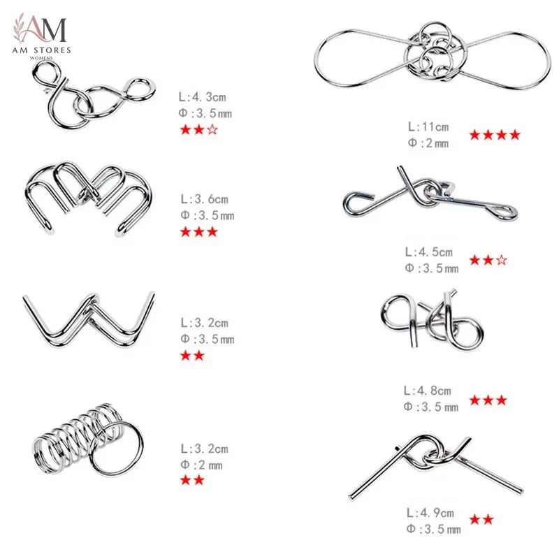 Kids' Educational Metal Brain Teaser - view 3