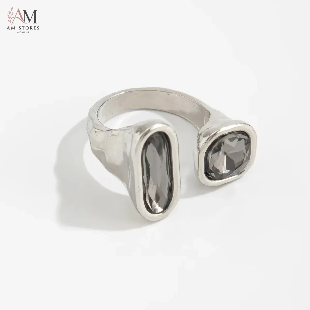 Acrylic Open Adjustable Women's Ring - view 4