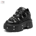 Unisex Punk Platform Ankle Boots - view 1