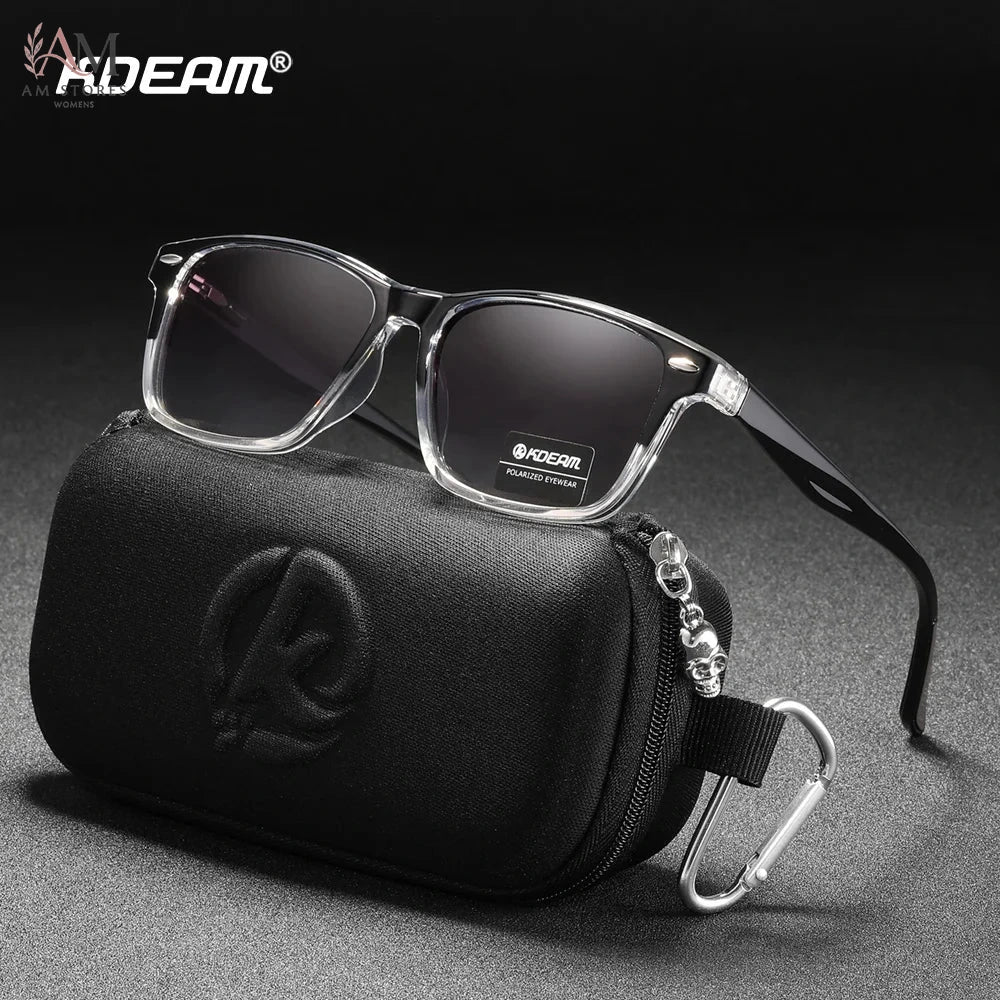 KDEAM Unisex Square Polarized TR90 KD398 Sunglasses - view 1