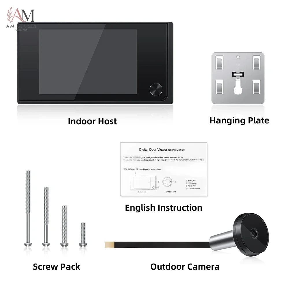 Awapow 3.5-Inch Digital Door Peephole Viewer - view 6
