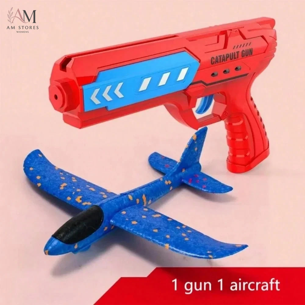 Kids' Catapult Planes Foam Gliders Parent-Child Outdoor Shooting Flying Toys - view 9