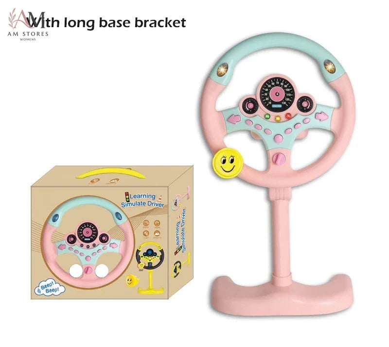 Baby Educational Light-Up Sound Steering Wheel Toy - view 7